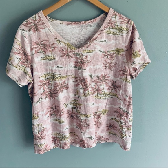 Old Navy lot size large tops shirts blouse tank pink - Picture 6 of 10